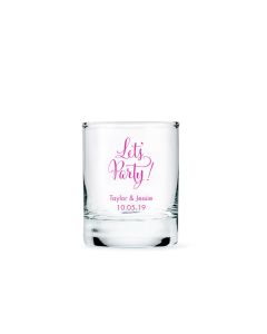 Personalized Shot Glass Wedding Favor