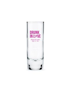Personalized Tall Shot Glass 