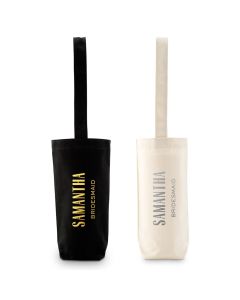 Personalized Reusable Wine Bottle Tote Bag
