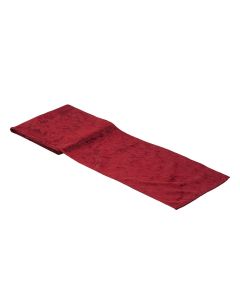 Velvet Table Runner - Ruby Red