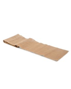 Rustic Burlap Table Runner - Natural