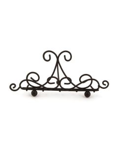 Short Ornamental Metal Wire Place Card Holder - Set of 6