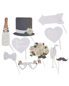 Wedding Photo Booth Props - Classic