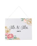 Medium Personalized Wooden Wedding Sign