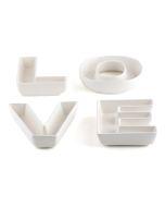 "LOVE" Plates Set