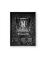 Square 8 Oz. Whiskey Glass Gift Box Set